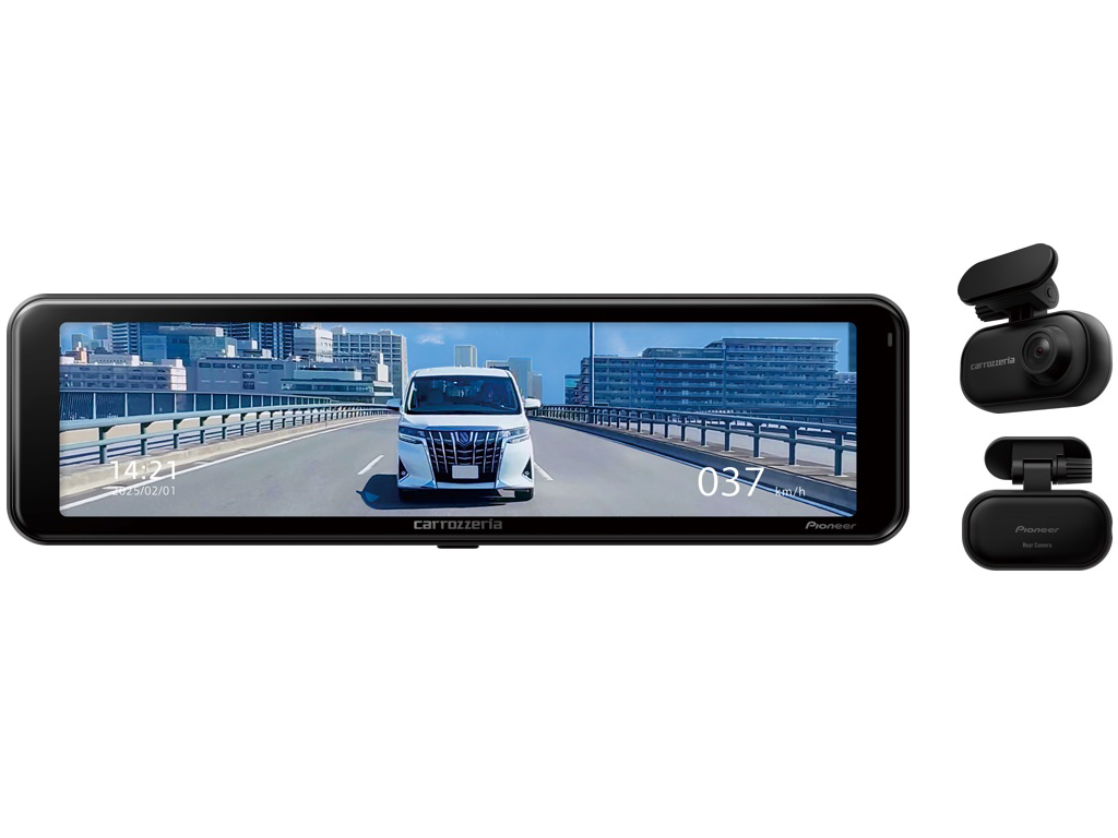 VREC-MS700D デジタルミラー型ドラレコ 前後2カメラ VREC-MS700D デジタルミラー型ドラレコ 前後2カメラ